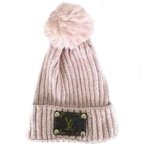 louis vuitton beanie pink|Louis Vuitton monogram beanie.